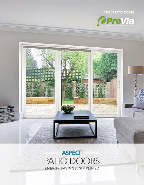 ProVia Aspect Patio Doors Brochure